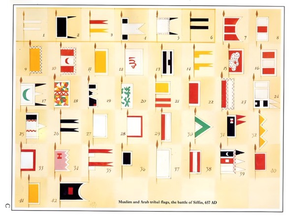 رايات وألوية القبائل العربية