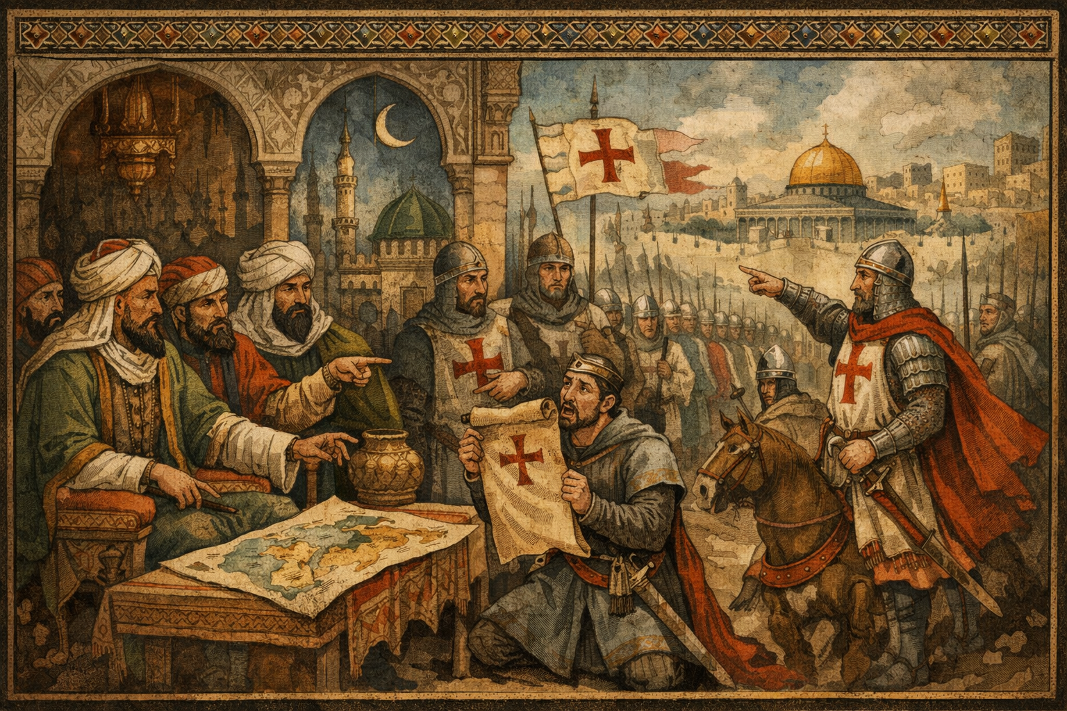 الفاطميين والصليبيين